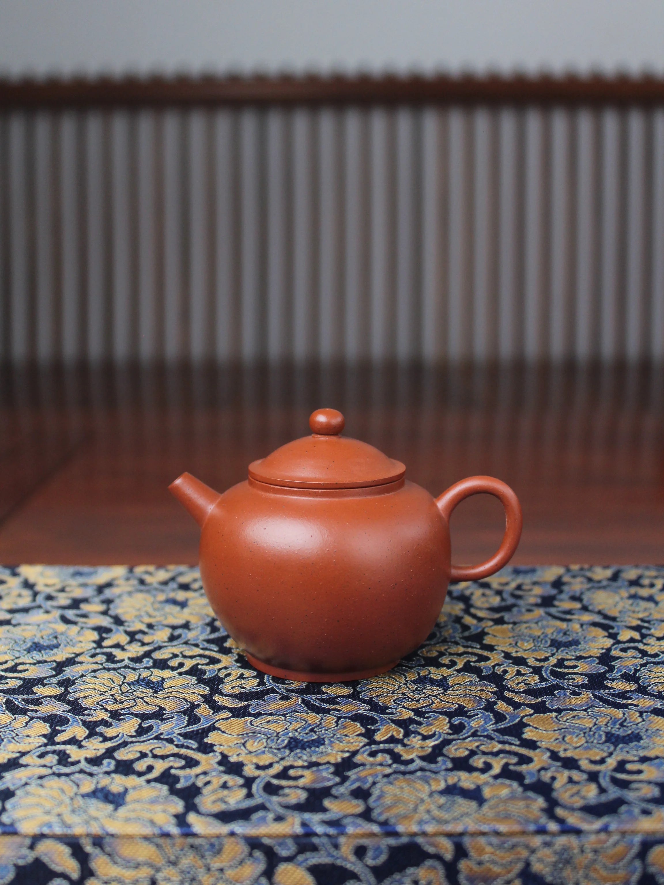 a collectible Ju Lunzhu teapot on the table